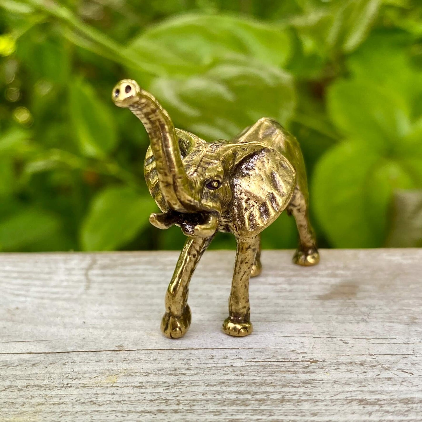 Solid Brass Elephant – Symbol of Wisdom, Strength & Good Fortune