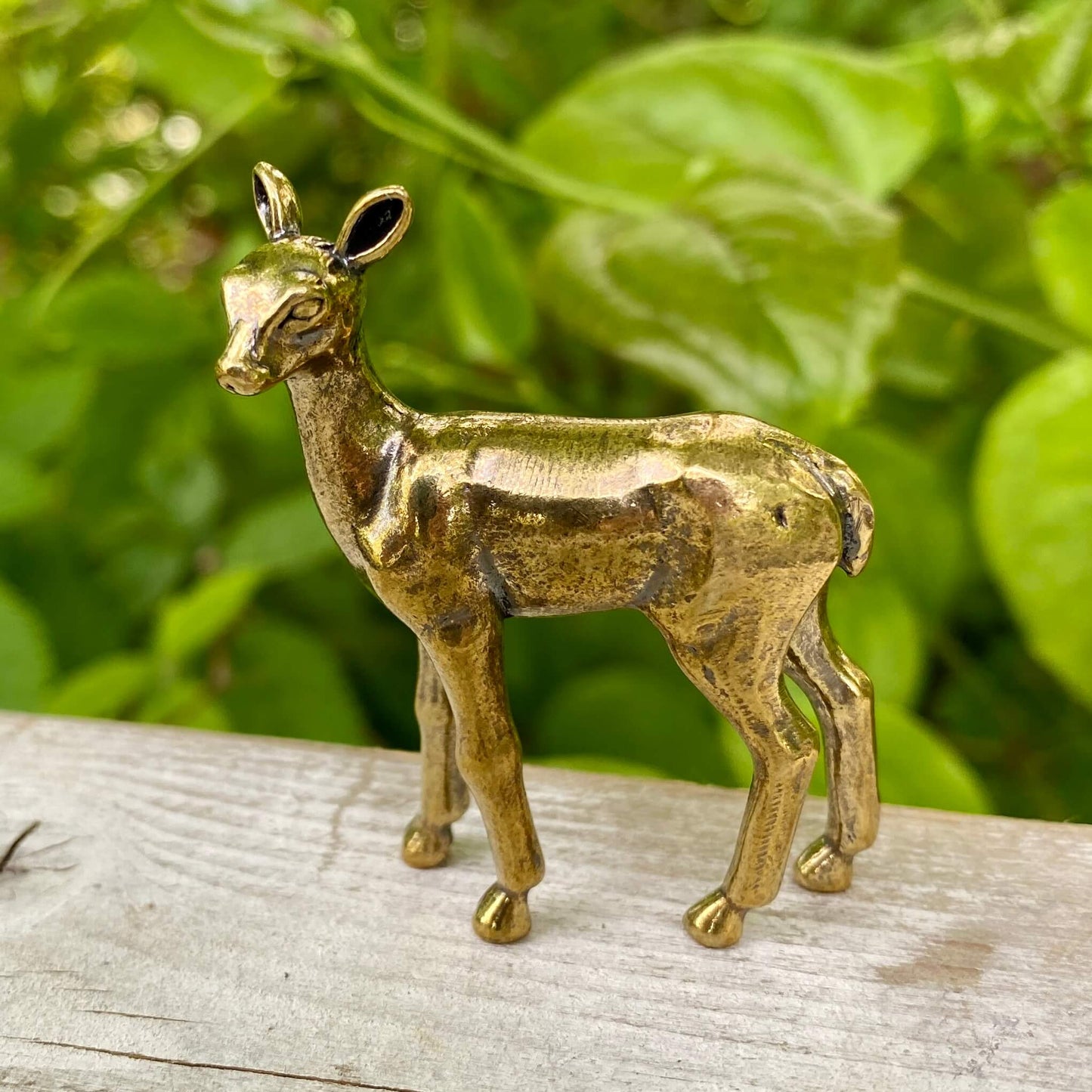 Solid Brass Deer - Symbol of Gentleness, Grace & Compassion