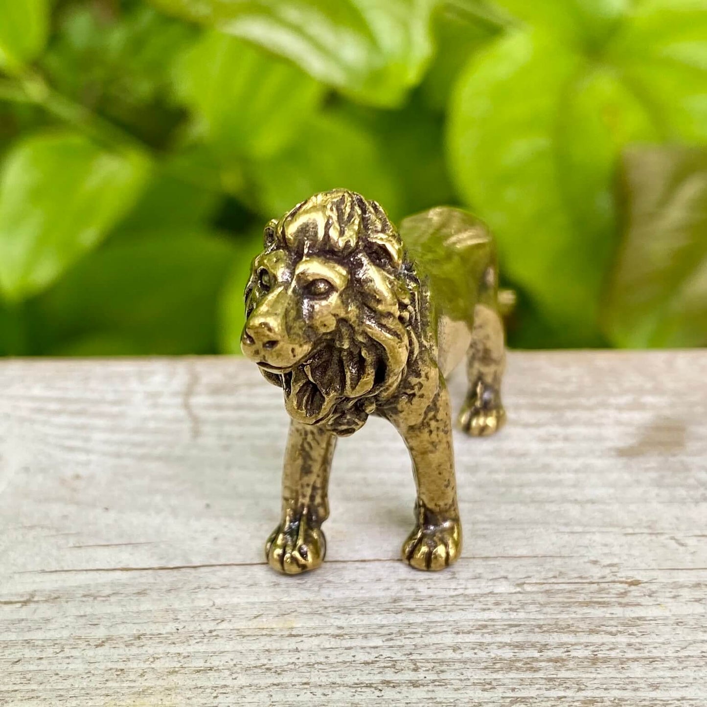 Solid Brass Lion – Symbol of Courage, Leadership & Strength