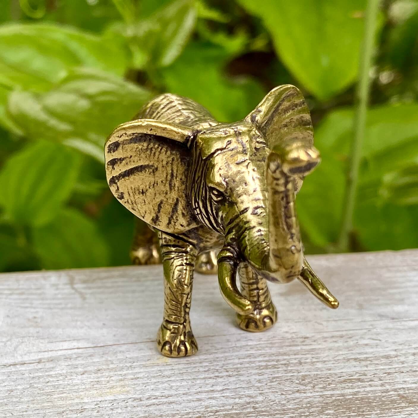 Solid Brass Elephant – Symbol of Wisdom, Strength & Good Fortune