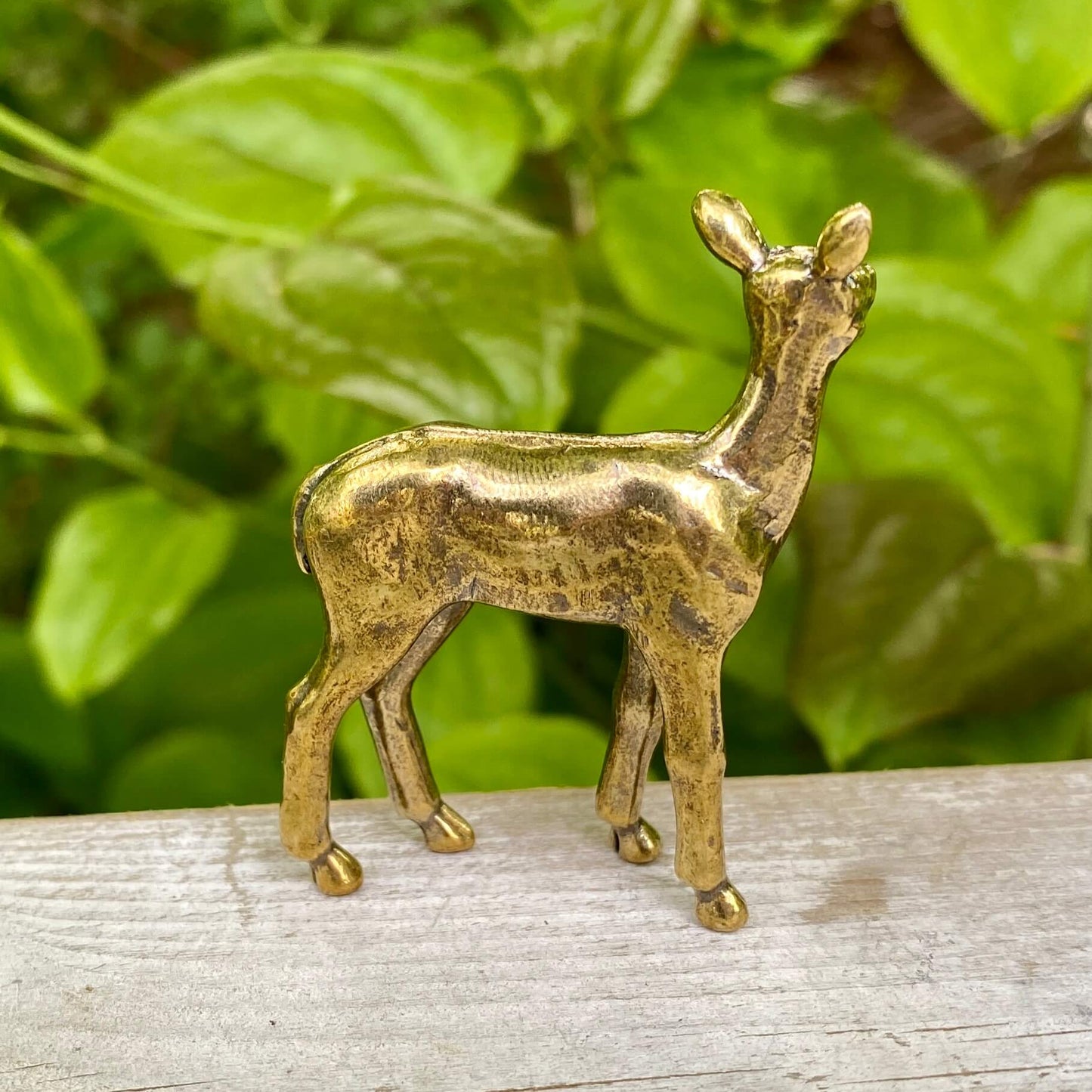 Solid Brass Deer - Symbol of Gentleness, Grace & Compassion