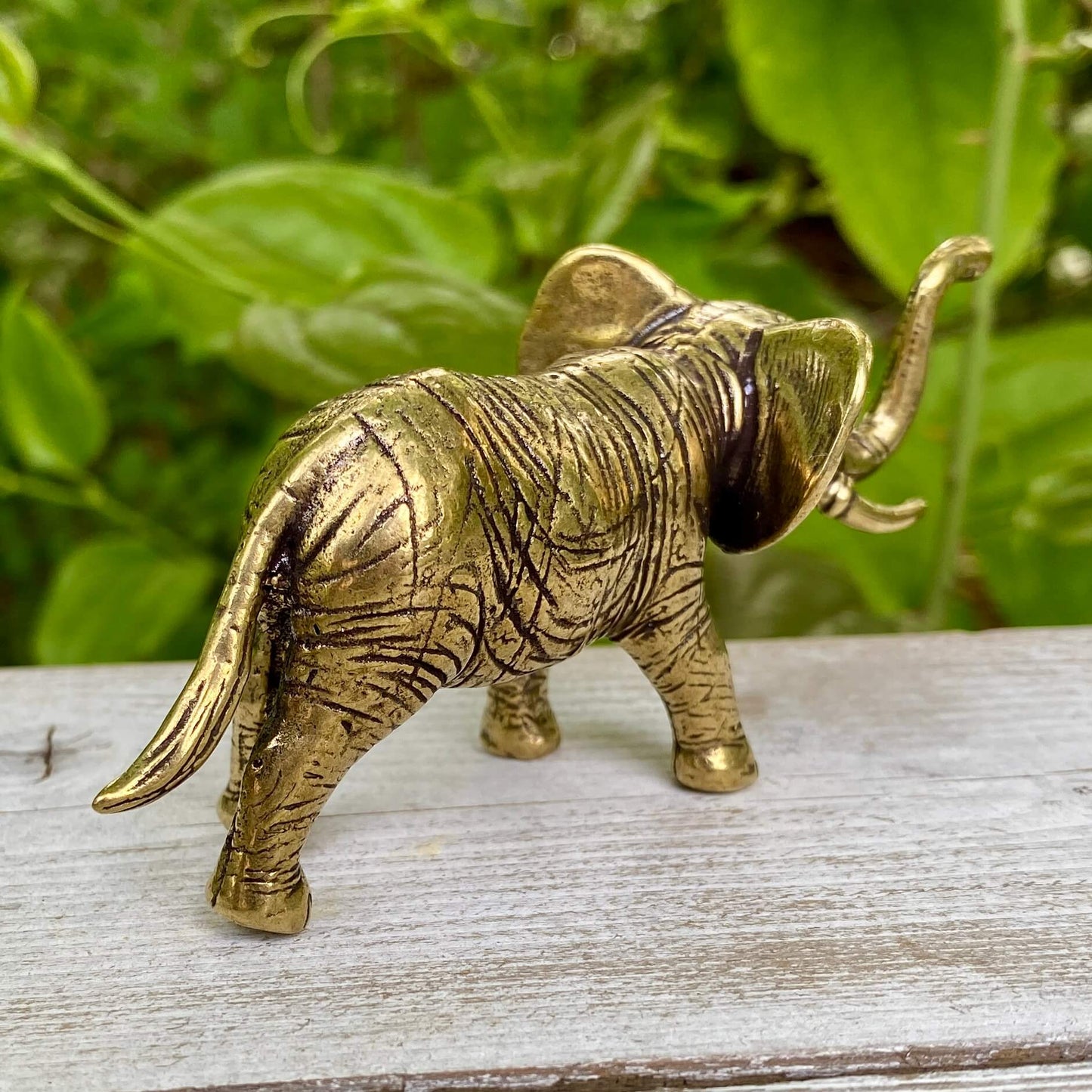 Solid Brass Elephant – Symbol of Wisdom, Strength & Good Fortune