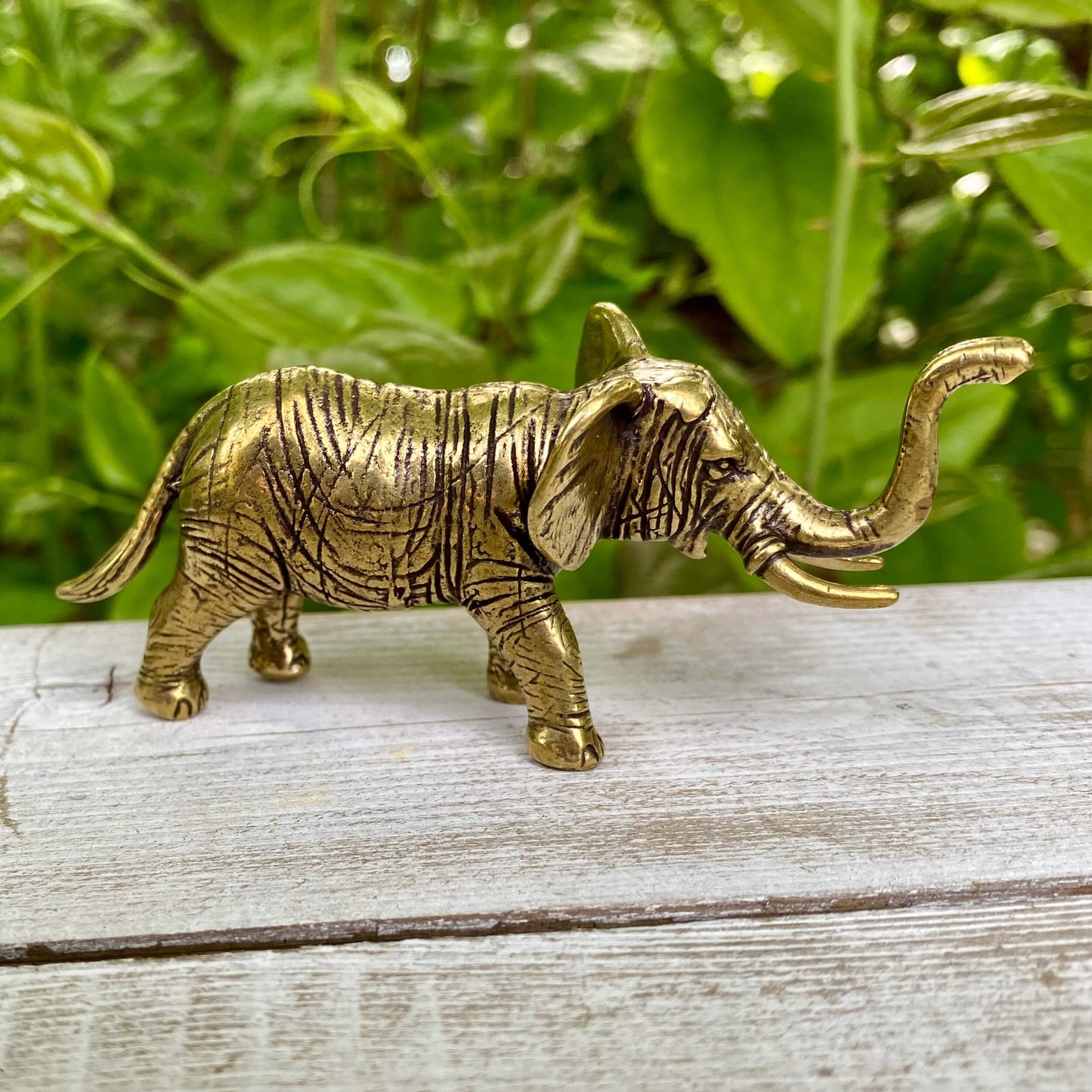 Solid Brass Elephant – Symbol of Wisdom, Strength & Good Fortune