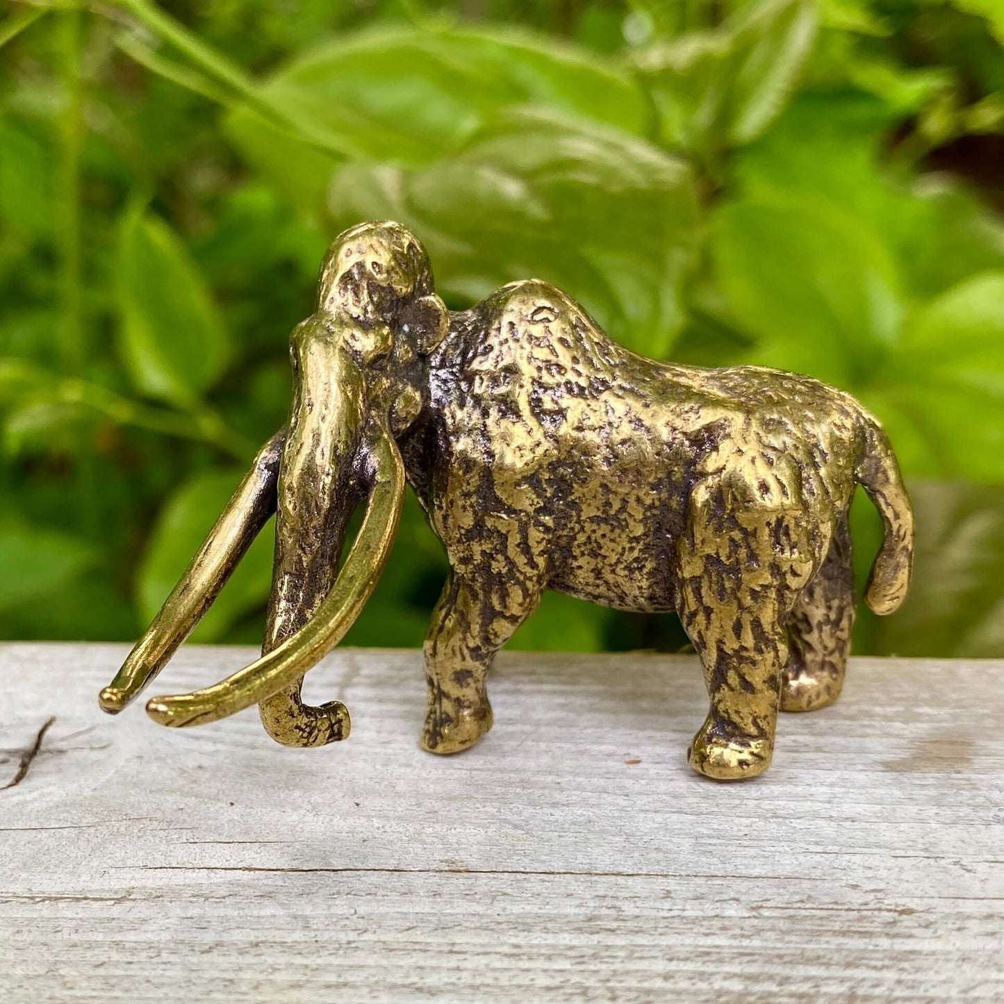 Solid Brass Woolley Mammoth - Symbol of Ancient Wisdom, Grounding & Power