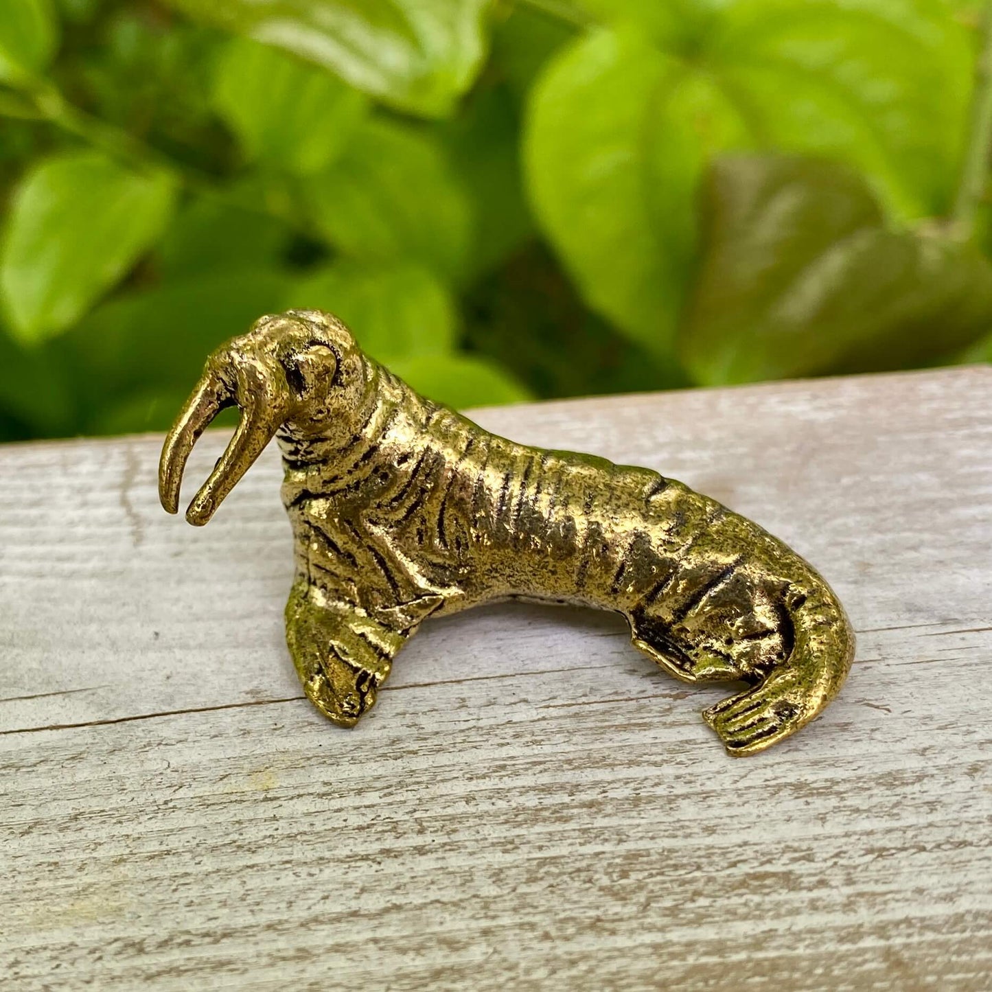 Solid Brass Walrus – Symbol of Wisdom, Strength & Community