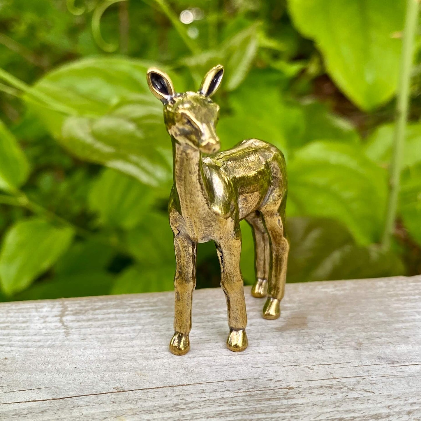 Solid Brass Deer - Symbol of Gentleness, Grace & Compassion
