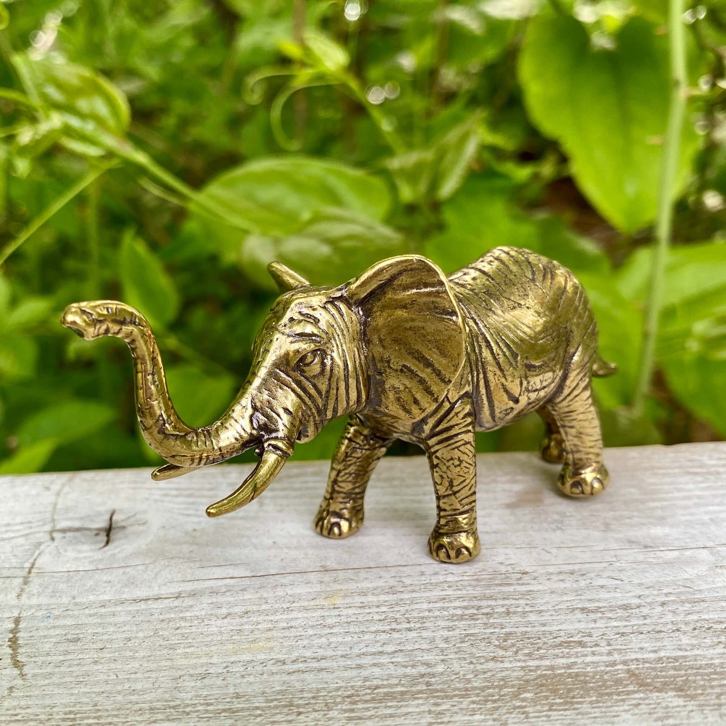 Solid Brass Elephant – Symbol of Wisdom, Strength & Good Fortune
