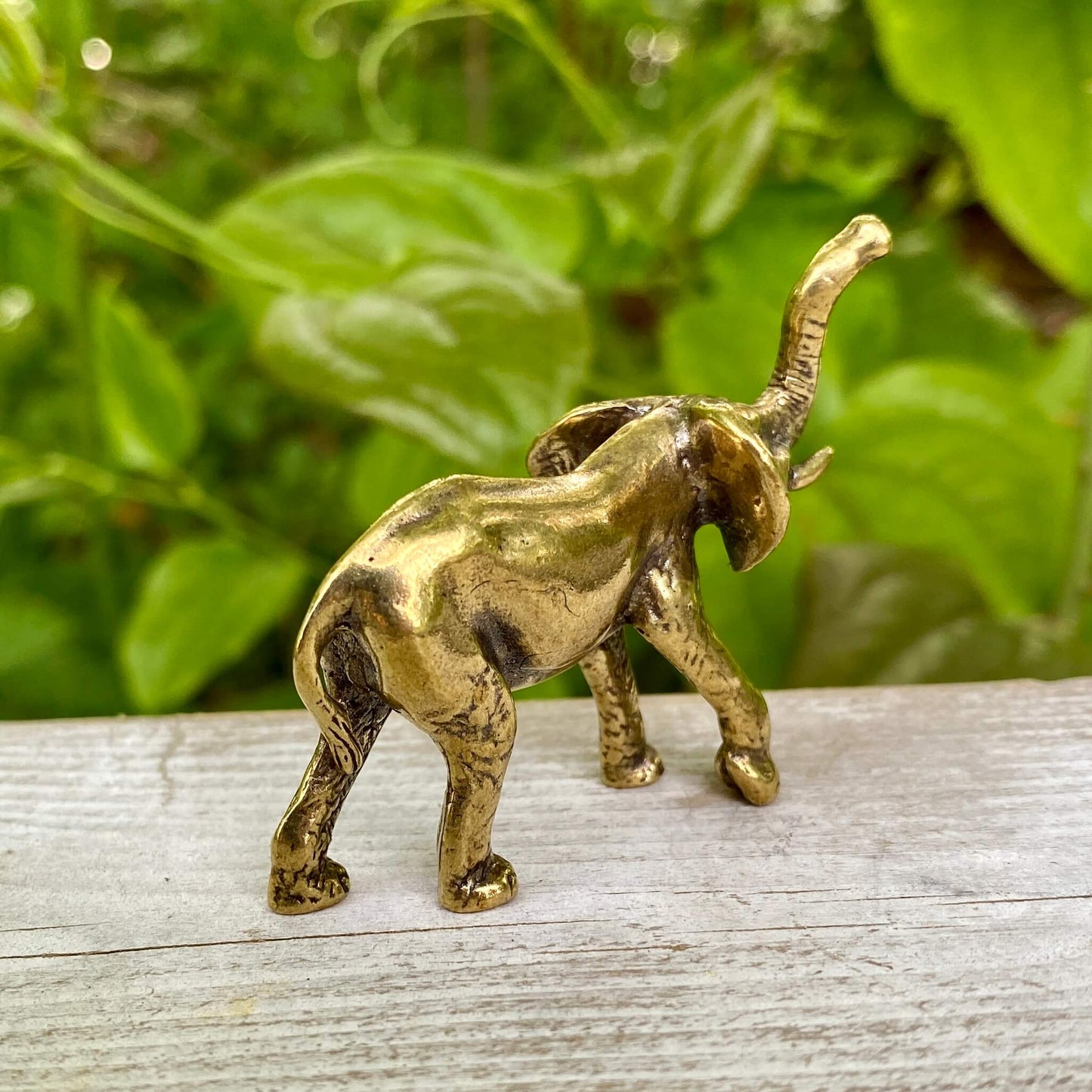 Solid Brass Elephant – Symbol of Wisdom, Strength & Good Fortune