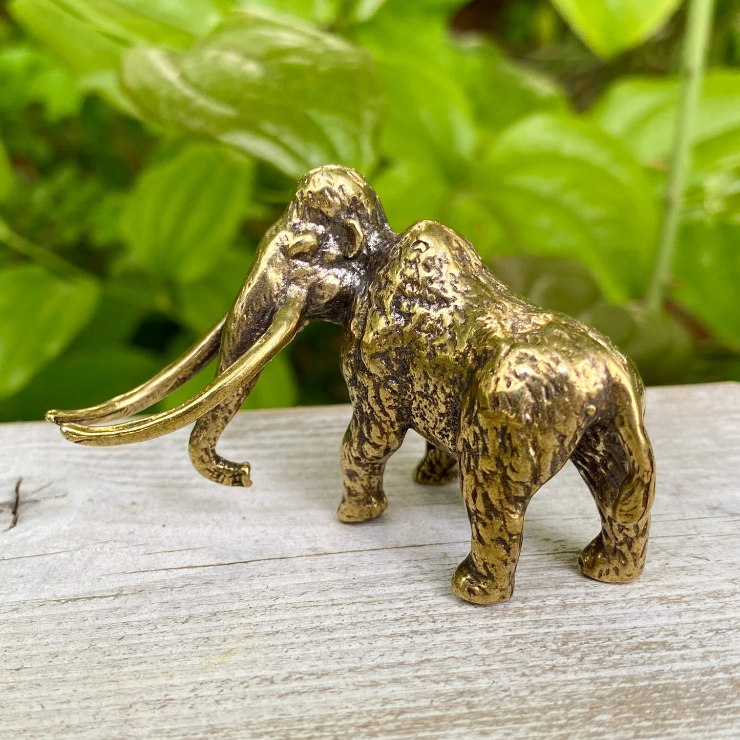Solid Brass Woolley Mammoth - Symbol of Ancient Wisdom, Grounding & Power