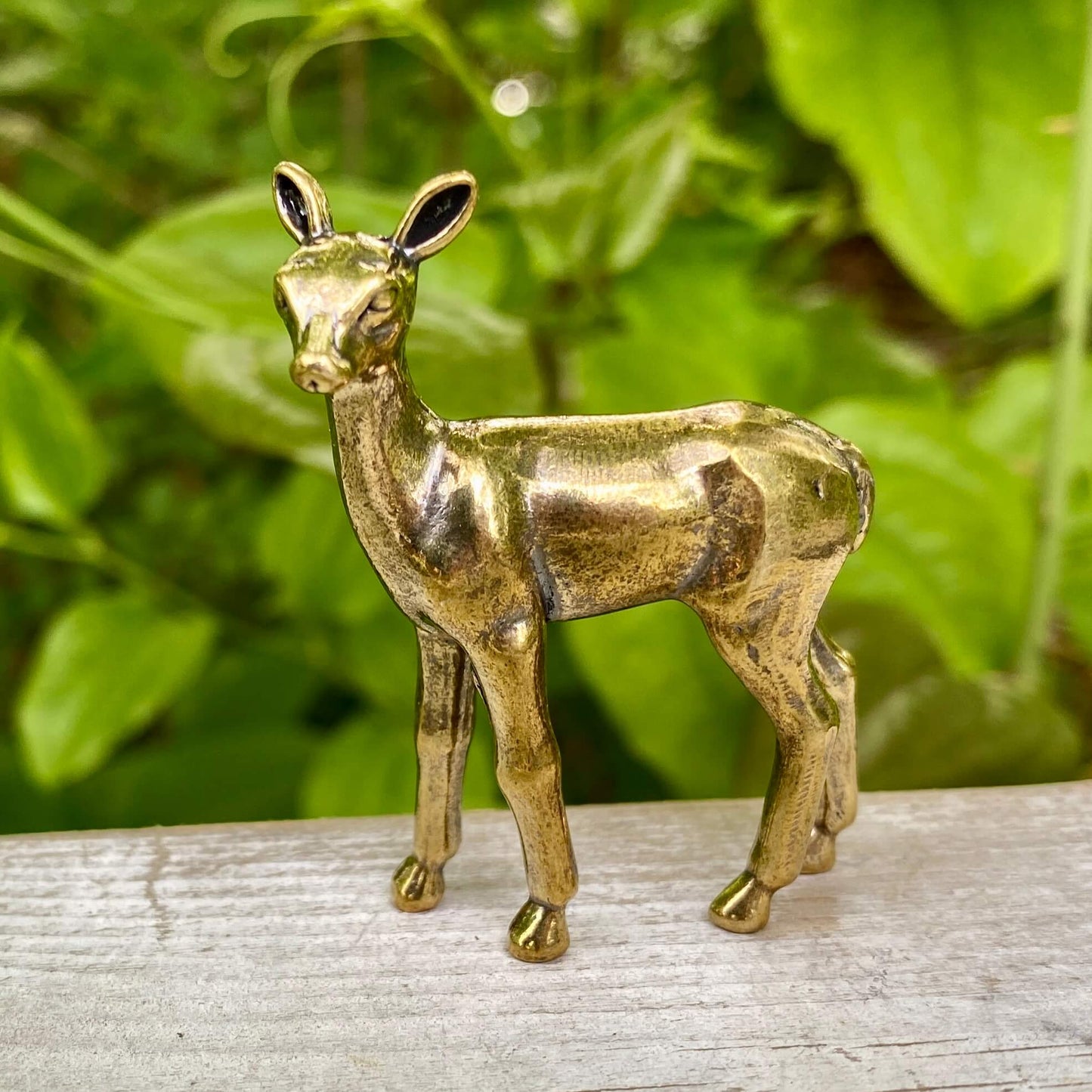 Solid Brass Deer - Symbol of Gentleness, Grace & Compassion