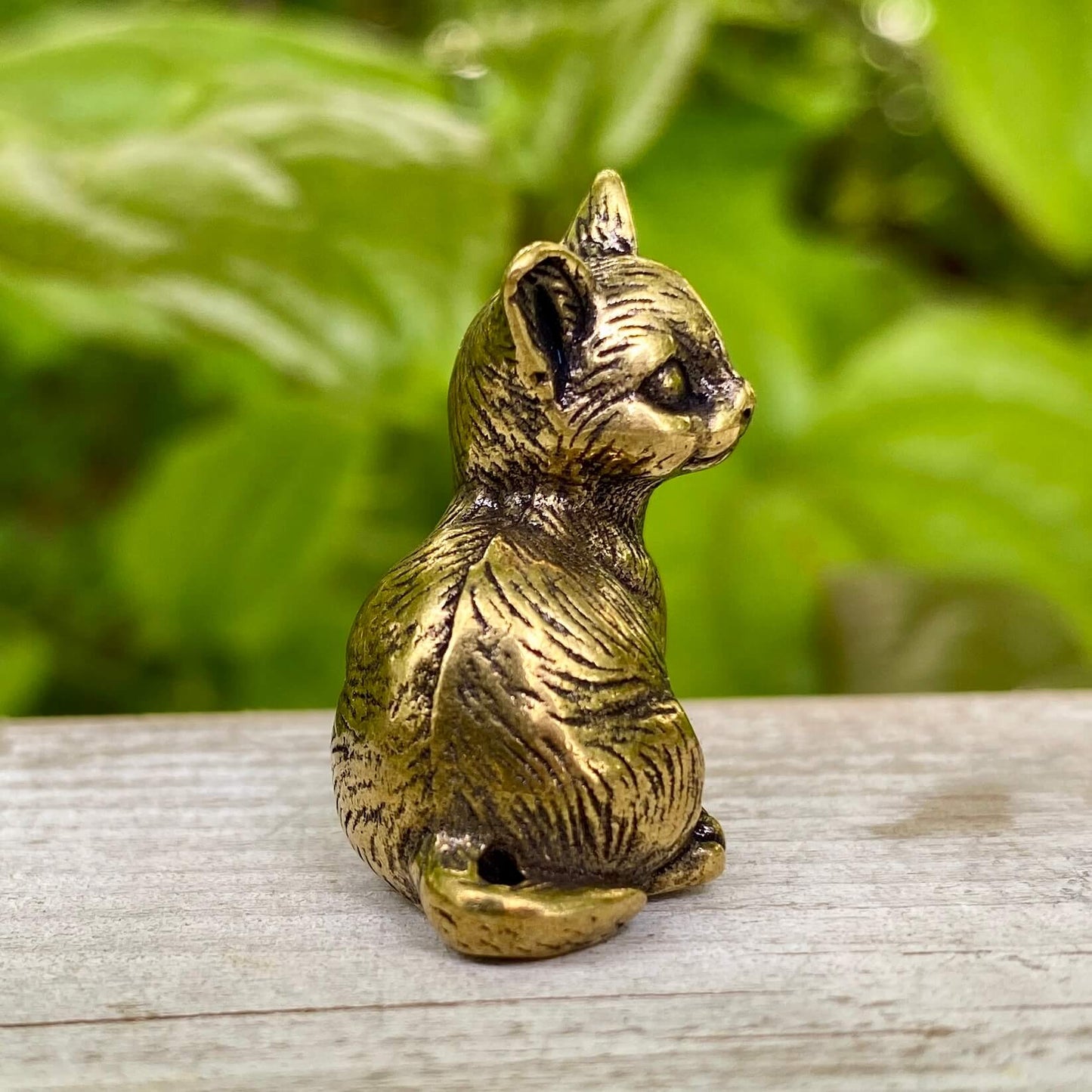 Solid Brass Cat – Symbol of Independence, Mystery & Intuition