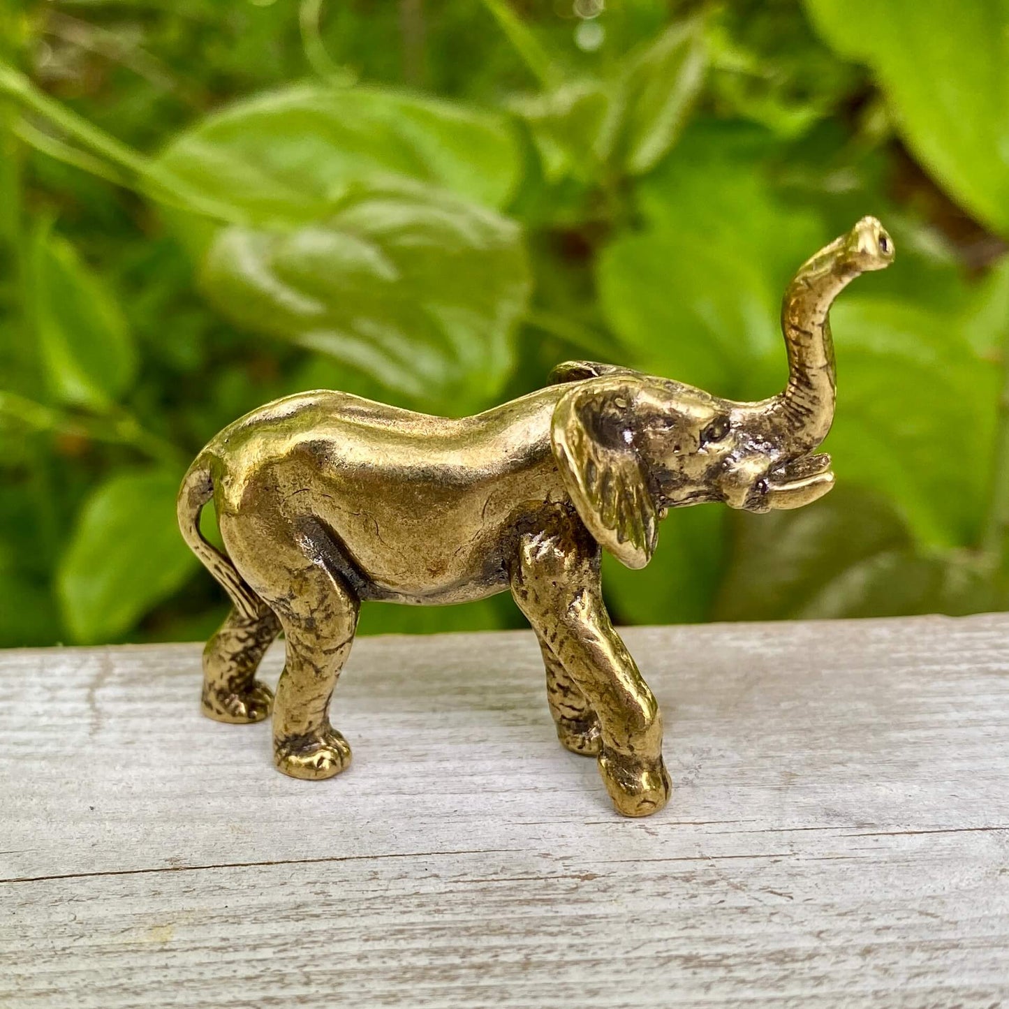 Solid Brass Elephant – Symbol of Wisdom, Strength & Good Fortune