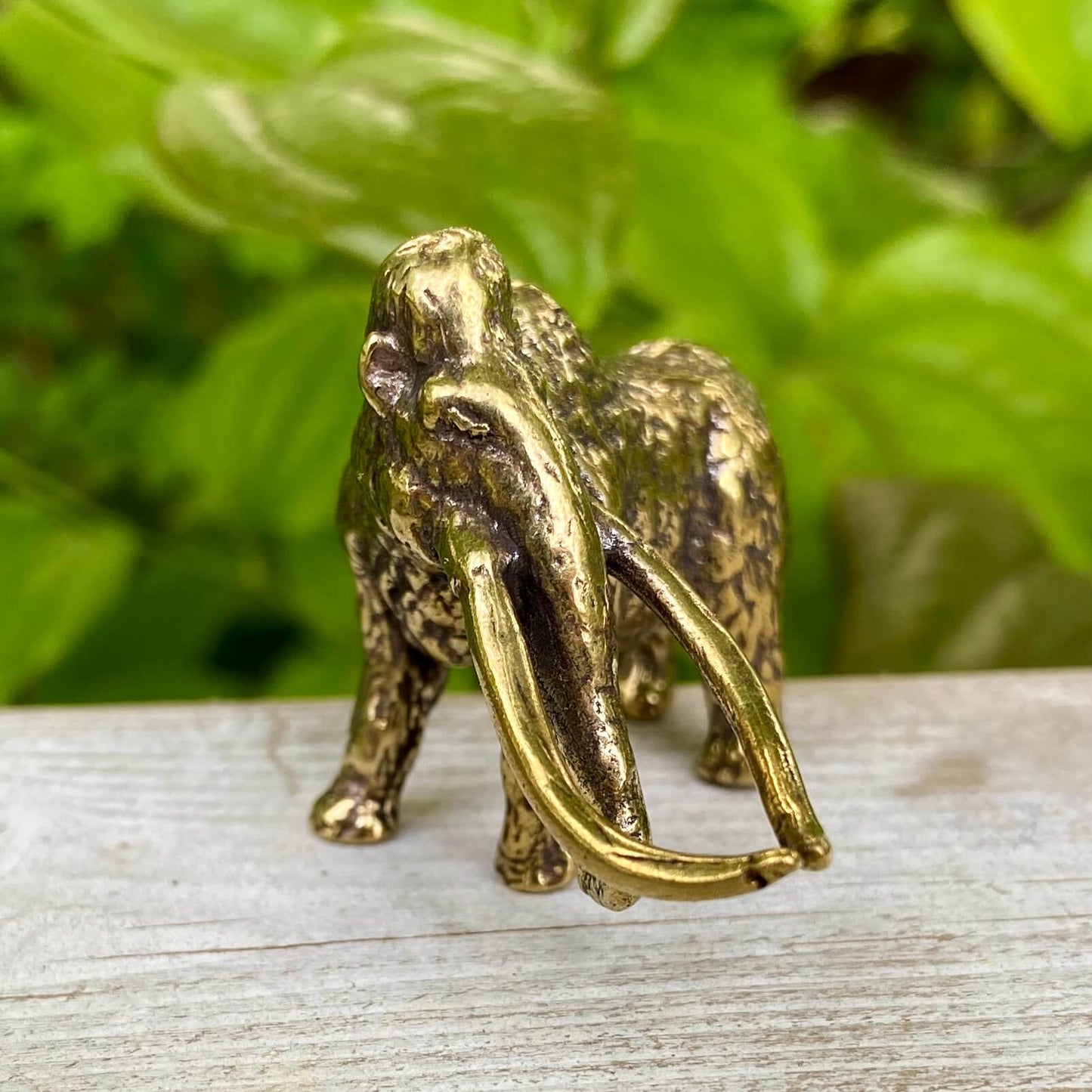 Solid Brass Woolley Mammoth - Symbol of Ancient Wisdom, Grounding & Power
