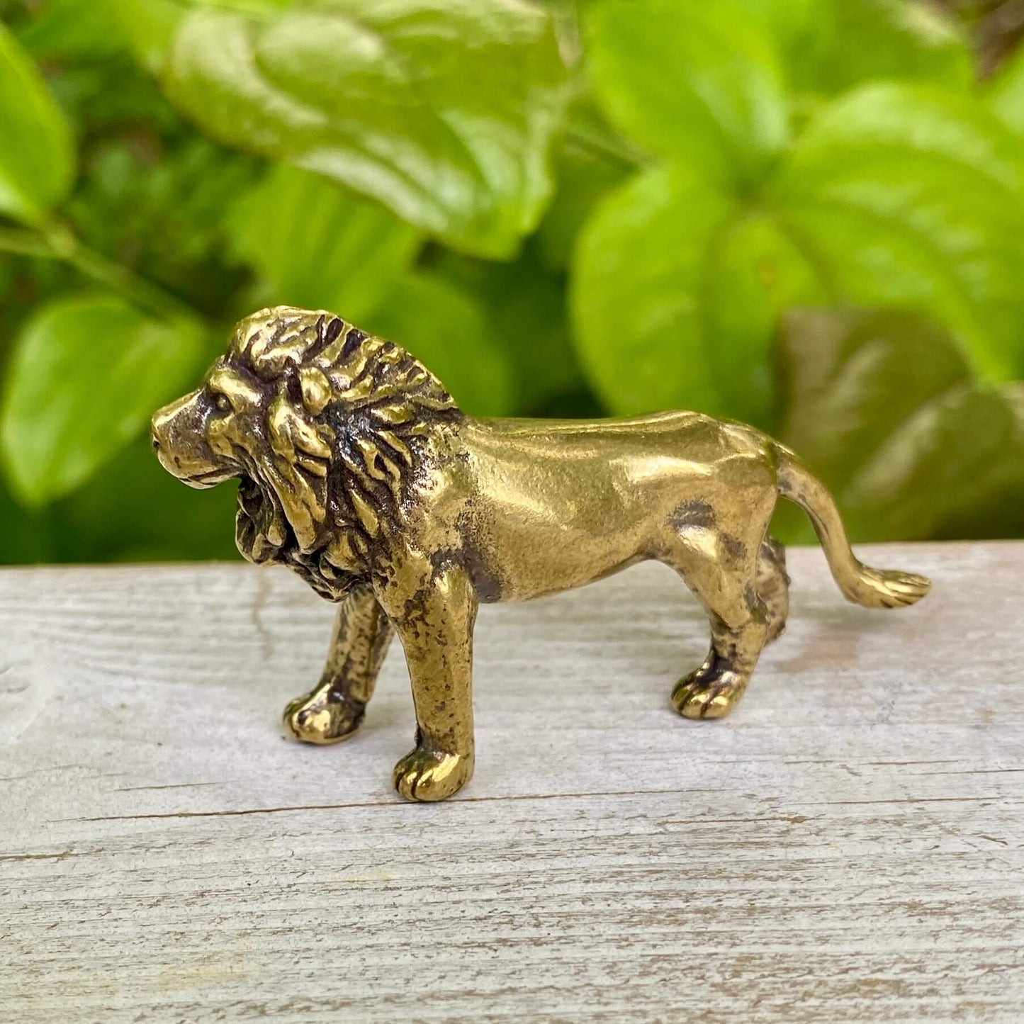 Solid Brass Lion – Symbol of Courage, Leadership & Strength